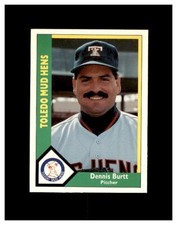 1990 CMC #3 Dennis Burtt Toledo Mud Hens