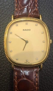 Rado Jubile Vintage Swiss Quartz Gold Plate - Picture 1 of 6