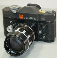 Alpa 11 SI フィルム カメラ W Schneider Alpa Tele-Xenar 135MM F3.5 レンズ スイス レア