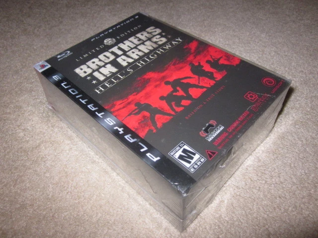 Brothers in Arms: Hell's Highway Limited Edition + figure (PS3) collector NEW - Image 1 of 1
