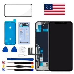 For iPhone XR X XS 11 12 13 14 15 OLED LCD Display Touch Screen Replacement Lot - Picture 1 of 37