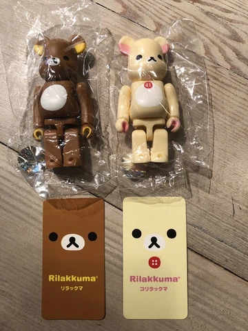 Bearbrick/Be@Rbrick Series 23 Cute Front/Back Rilakkuma/Korilakkuma Medicom Toy Cover