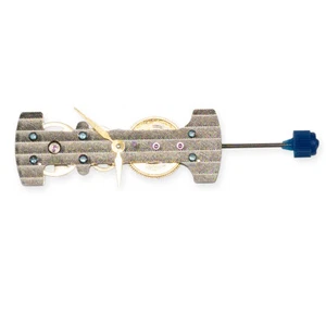 JQ-R005 Skeleton Watch Movement Manual Wind Mechanical Ghost Bridge Home Build - Picture 1 of 3