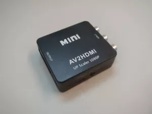 MINI AV2HDMI Adapter - RCA Chinch / Scart auf HDMI - 720p/1080p - Schnellversand - Bild 1 von 3