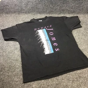 Vintage 1989 Howard Jones Tour T Shirt The Cross That Line Tour See Measurements - Picture 1 of 17