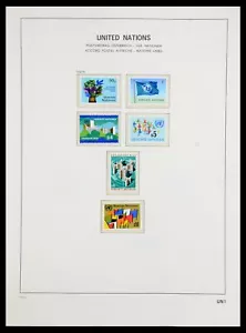 Lote 35952 Estampilla Estampilla Colección Naciones Unidas Viena 1979-2008 en 2 álbumes de Davo. - Imagen 1 de 10