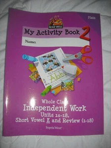 Read Well My  Activity Book 2 Units 10-18 Sopris West Cambium Homeschool New - Picture 1 of 1