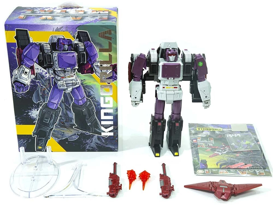 KFC toys Apeface P-09A+ Kingorilla Fighter Gorilla Three Forms  P09 A+ Figure - Image 1 of 4