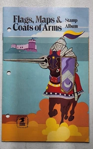 Flags, Maps And Coats Of Arms Stamp Album - Picture 1 of 8