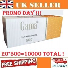 PROMO DAY 20*500=10000 TOTAL GAMA EMPTY CIGARETTE FILTER TUBES