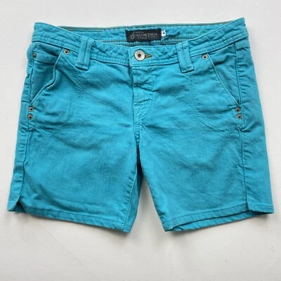 Volcom Denim Shorts Women’s Size 7 Blue Casual Summer Beachwear Y2K Retro Style - Image 1 of 4