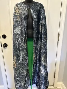 Happy potter velvet Cape With Green Liner - Picture 1 of 9