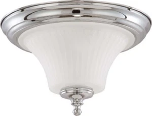 Nuvo 60-4271 - Dome Flush Mount Lighting Fixture in Polished Chrome Finish - Picture 1 of 1