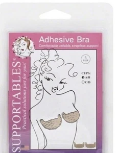 SUPPORTABLES 3-CT. Klebe BH - GRÖSSE: A/B - bequem, zuverlässig stützend - NEU! - Bild 1 von 1