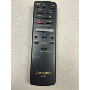 Mando a distancia VCR TV original Mitsubishi HS-U100 para 939P5810 939P81B1 940830M - Imagen 1 de 3