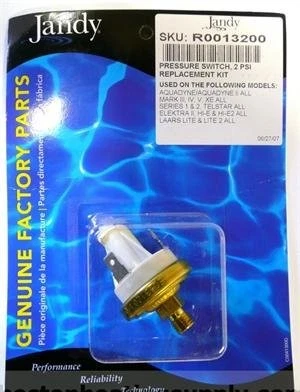 LAARS R0013200 2.55" SPST Pressure Switch - Изображение 1 из 4