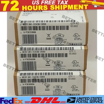 New Siemens 6ES7241-1CH30-1XB0 SIMATIC S7-1200 CB 1241 6ES7 241-1CH30-1XB0 - Image 1 of 4