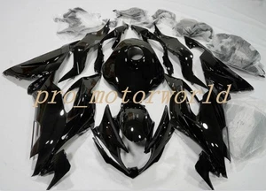 Glossy Black Fairing Kit W/Tank Cover For Kawasaki Ninja ZX6R 2019-2023 Bodywork - Picture 1 of 11