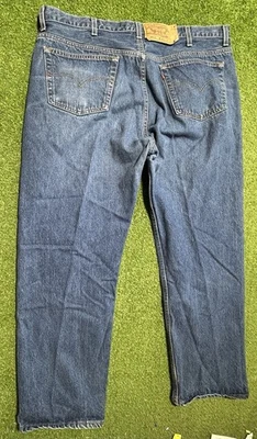 Vintage 501xx Levi’s Jeans Red Tab Made In USA Men 42x32 Button Fly Straight Leg - Image 1 of 4