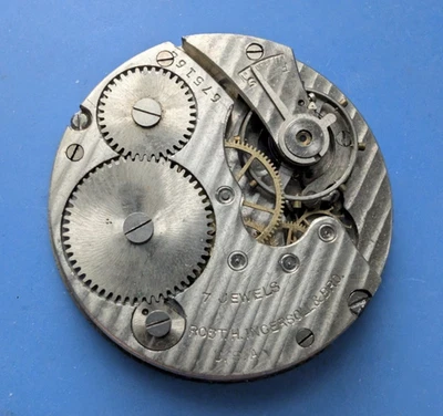 ВИНТАЖНЫЙ 16 РАЗМЕР INGERSOLL RELIANCE ОТКРЫТЫЙ ЛИЦО КАРМАННЫЕ ЧАСЫ ДВИЖЕНИЕ НЕ РАБОТАЕТ - Изображение 1 из 2