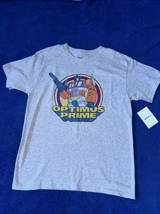 NEW Boys Transformers Optimus Prime Graphic Tee T shirt Top available 11-12 - Picture 1 of 3