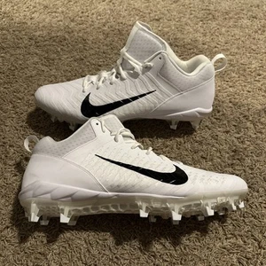 New Nike Alpha Menace Pro 2 Low Football Cleats Men's Size 18 White CV6477-100 - Picture 1 of 6