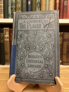 Morley's Universal Library #8 Journal Plague Year By Daniel Defoe 1888 HC - Imagen 1 de 18