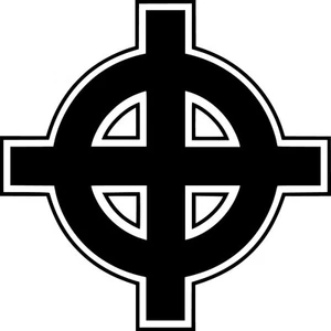 Celtic Cross Vinyl Sticker Decal Irish - Choose Size & Color - Picture 1 of 2