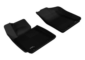 Fit 2012-2017 Hyundai Veloster All Weather Floor Mat Front Set Kagu Black - Bild 1 von 5