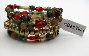 LINEA BY LOUIS DELL'OLIO MULTI-COLOR 4-STRAND STRETCH BRACELET - Picture 1 of 3