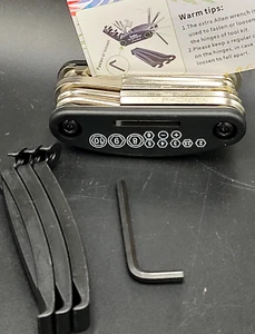 WOTOW Bike Tool 16 in 1 Multi-Functional Bike Repair Tool Kit - Picture 1 of 7