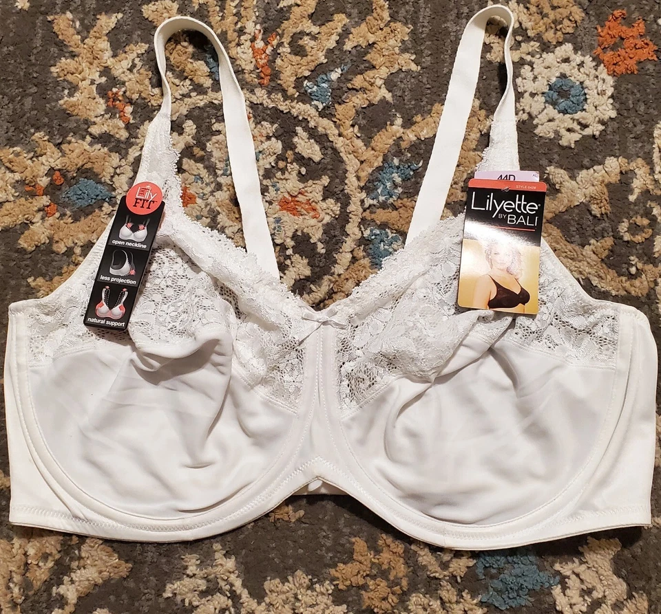 Lilyette by bali women's microfiber minimizer ly0428 paris nude 34d f7