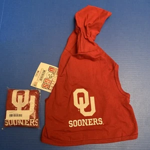 Oklahoma University Sooners Medium Dog Hoodie - Picture 1 of 2