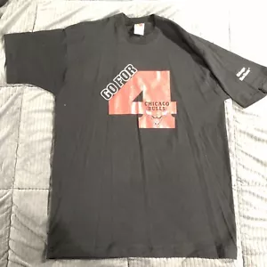 Chicago Bulls 1996 Rare Vintage Championship Tshirt Mens XL One Stich New No Tag - Picture 1 of 5