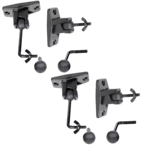 4x Wand Decke Lautsprecher Halterung Universal Heimkino Satellit Sound Halterung WN3 - Bild 1 von 7