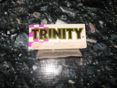 Vintage RC Trinity EV10 Revolver 12 Shock Shafts Small Steel Silver (2) EV 0039 - Image 1 of 2