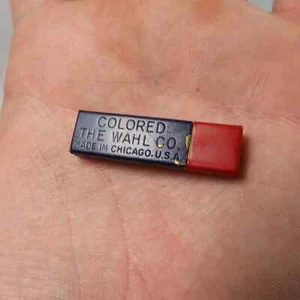 Wahl Eversharp Red Top Blue Colored 12 Graphite Lead In Tin - Picture 1 of 5