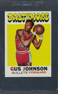 1971/72 Topps #077 Gus Johnson Bullets EX *1070 - Picture 1 of 1