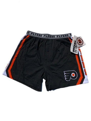 NWT Mens Medium Flyers Boxer Sleep Shorts Sideline Official Licensed Product Cover