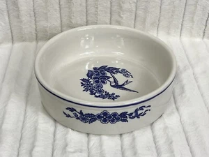 Vintage Jackson China blau Kolibri Kasserolle Servierschale 9" Top Zustand - Bild 1 von 7