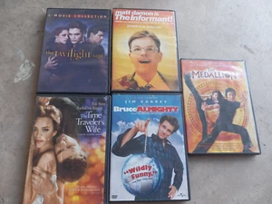 Twilight Bruce Almighty The Time Travelers Wife The Medallion The Informant Dvds - Picture 1 of 8
