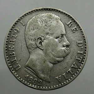 Regno d'Italia Umberto I 2 Lire 1882 mb - Foto 1 di 2