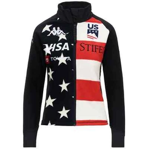 US SKI TEAM woman POLAR FLEECE in POLY/ELASTAN mod.6CENTO 688G US - Picture 1 of 4