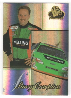 2000 Press Pass Premium STACY COMPTON Checklist Foil Parallel card #45 - Image 1 of 2