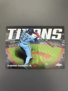 Actualización cromada Topps 2023 #CT-16 Vladimir Guerrero Jr. Titans Blue Jays - Imagen 1 de 2
