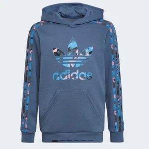 ADIDAS JUNIOR CAMO HOODIE/ M. - Picture 1 of 12