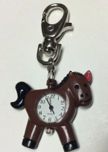 Reloj clip caballo/burro único, muy buen estado de limpieza, reloj sólido - M1554 - Imagen 1 de 9