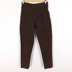 Pantalón vaquero vintage marrón Jigsaw talla 12/14 cintura alta pierna recta años 90’s - Imagen 1 de 5