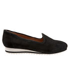 Trotters Ioni T2171-003 Womens Black Suede Slip On Loafer Flats Shoes 7.5