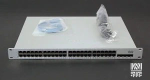 Cisco MS120-48FP-HW 48 x 10/100/1000BASE-T Ethernet, Auto Verhandlung, UNBEANSPRUCHT - Bild 1 von 4